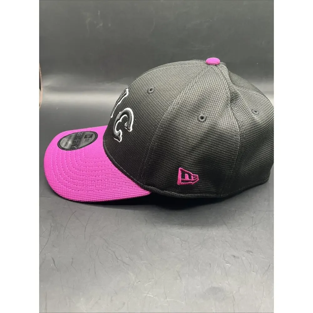 New Era Black Purple New York Mets City Connect Batting Practice Cap Sz M/L